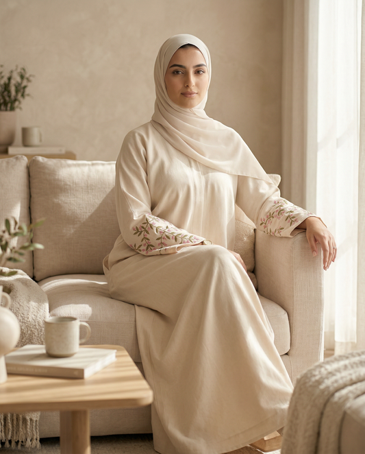 NAYRO – Abaya Lumière d’Or