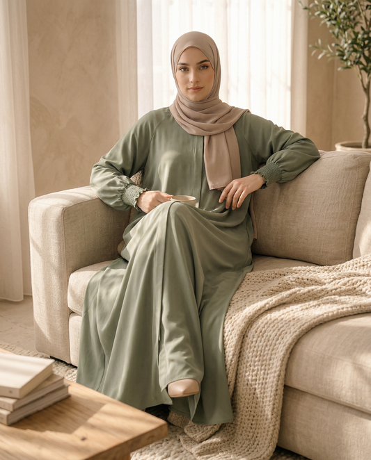 NAYRO – Abaya Brise d’Olivier